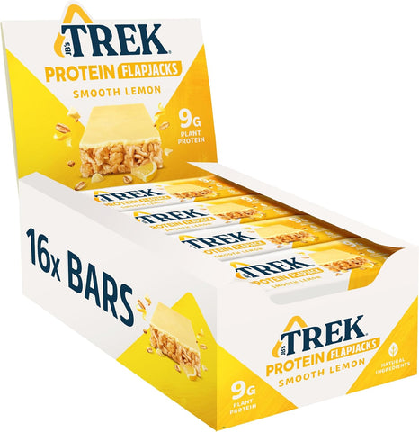 Trek Smooth Lemon Protein Flapjack 16 bars