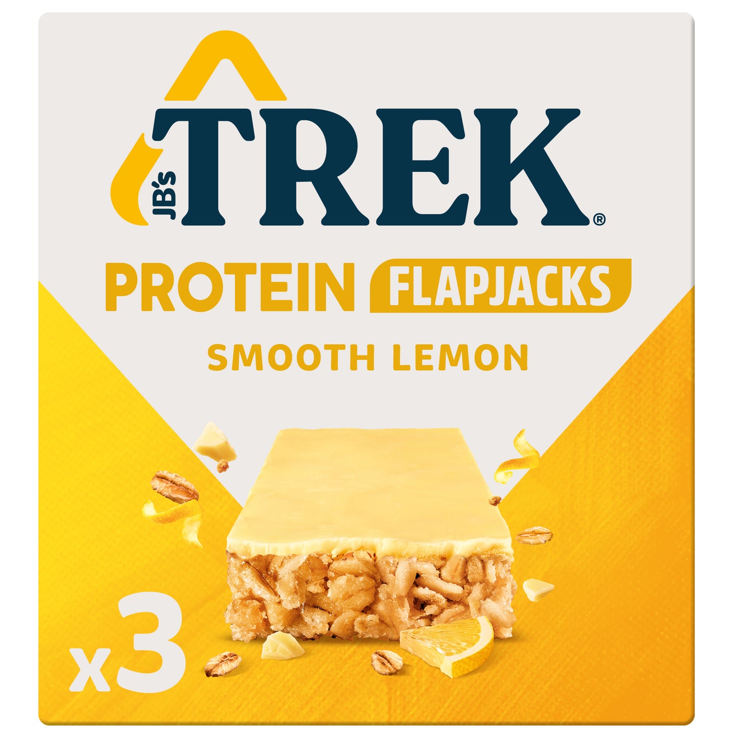 Trek Smooth Lemon Protein Flapjack 36 bars