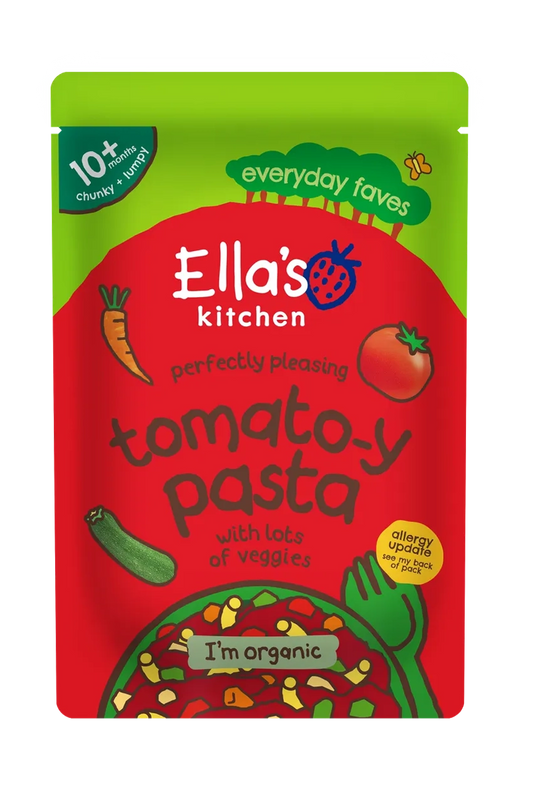 Ella's Kitchen - Stage 3 - Tastebud Tingling Tomato-y Pasta With Plenty Of Veg*
