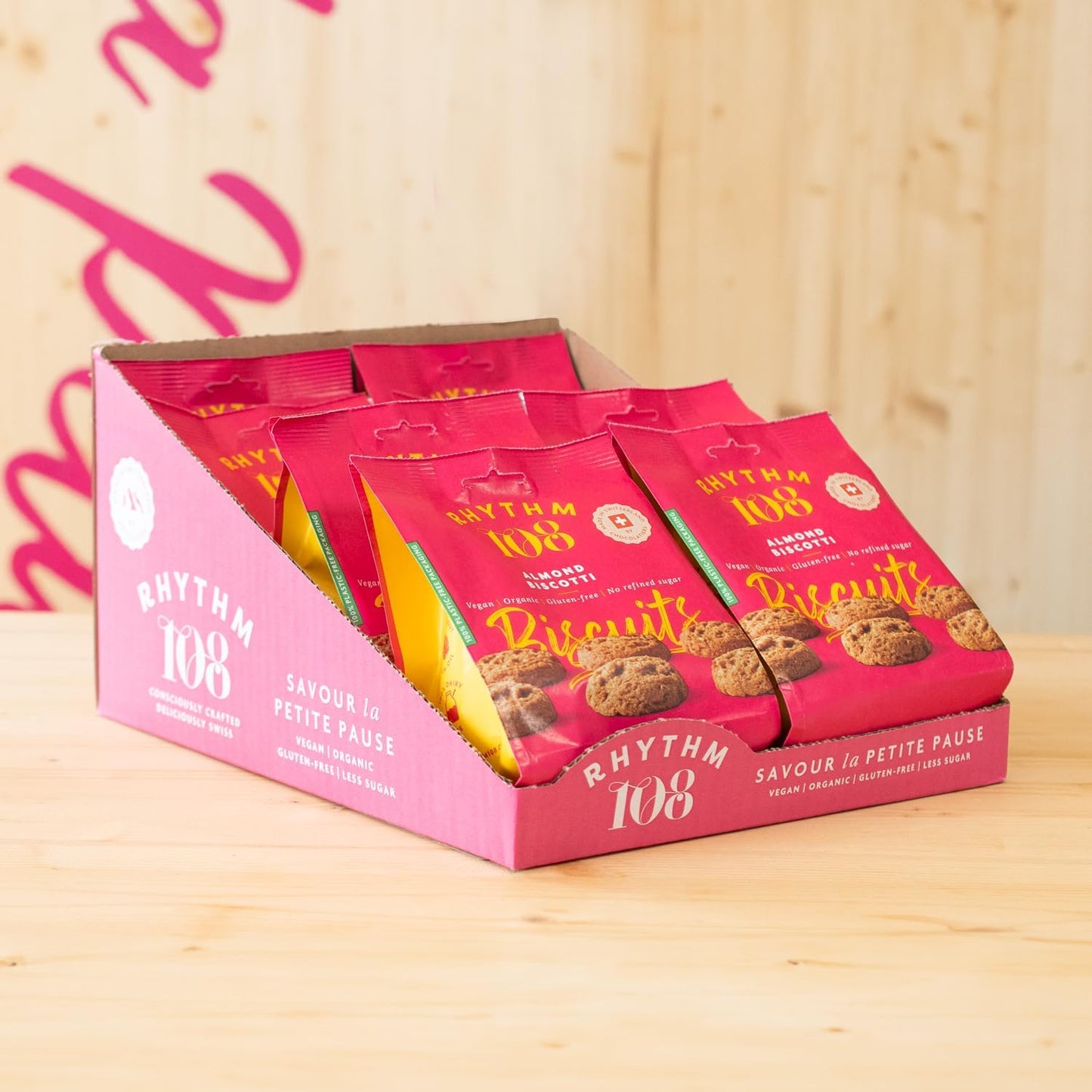 Rhythm 108 Almond Biscotti Biscuits Pack of 8