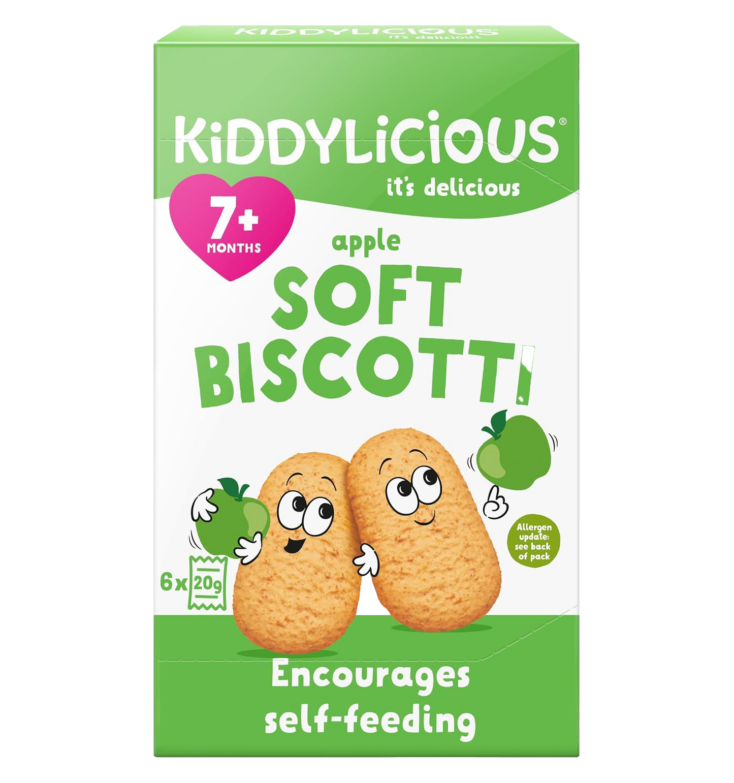 Kiddylicious - Apple Soft Biscotti