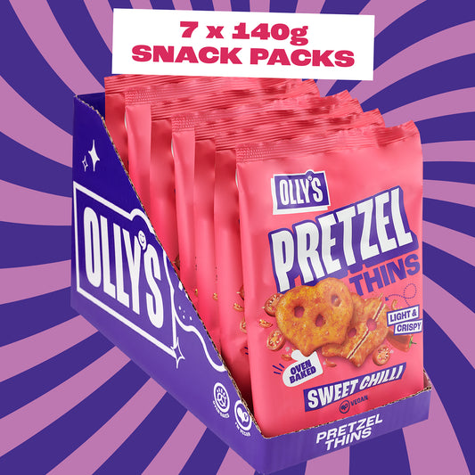 Olly's - Sweet Chilli Pretzel 7x140g