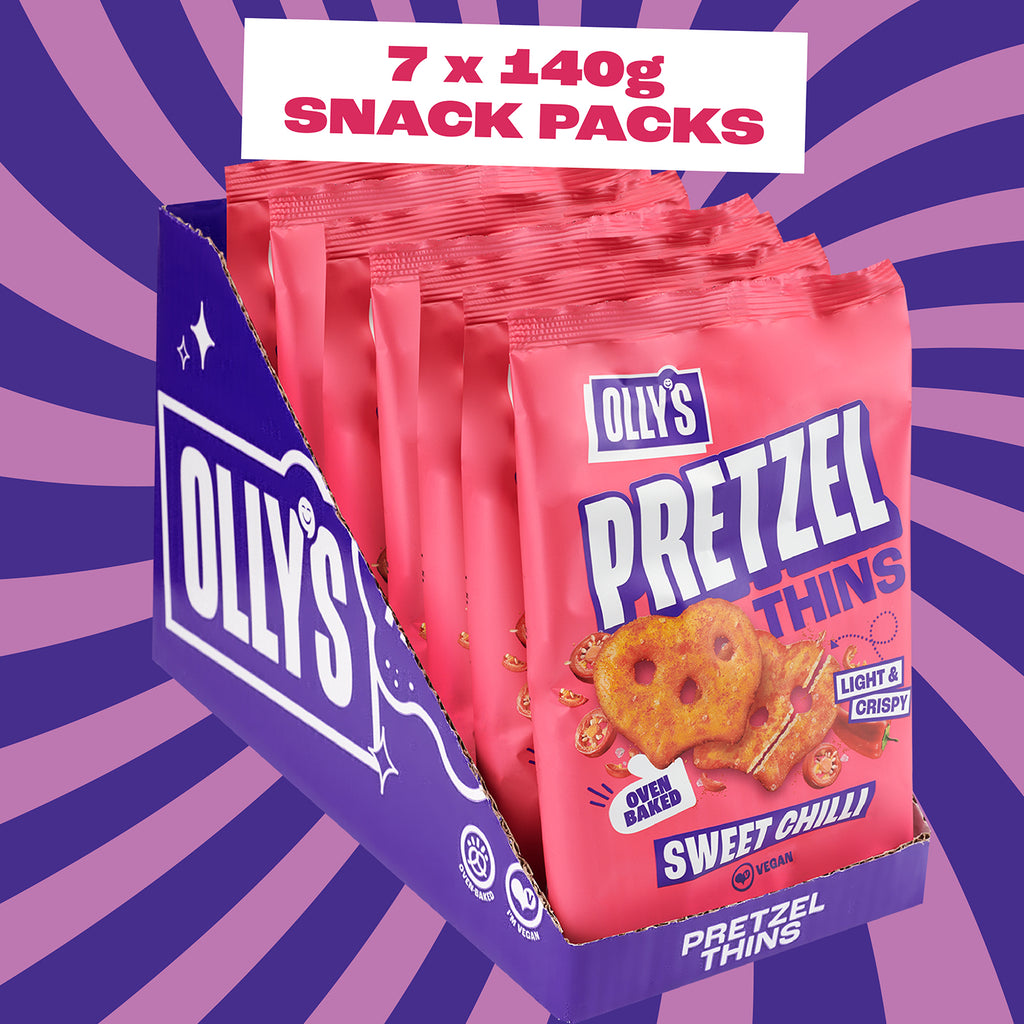 Olly's - Sweet Chilli Pretzel 7x140g