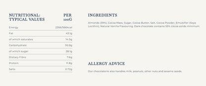 Forest Feast - Salted Dark Chocolate Almonds