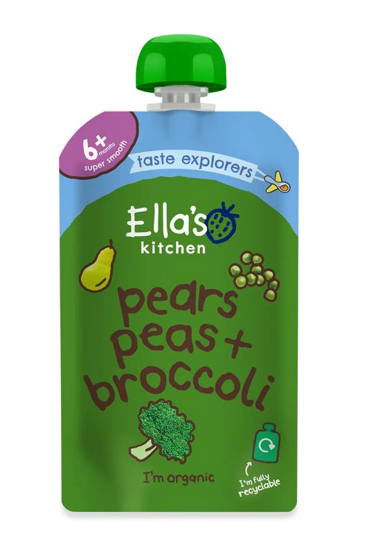 Ella's Kitchen - Stage 1 - Broccoli, Pear + Peas*