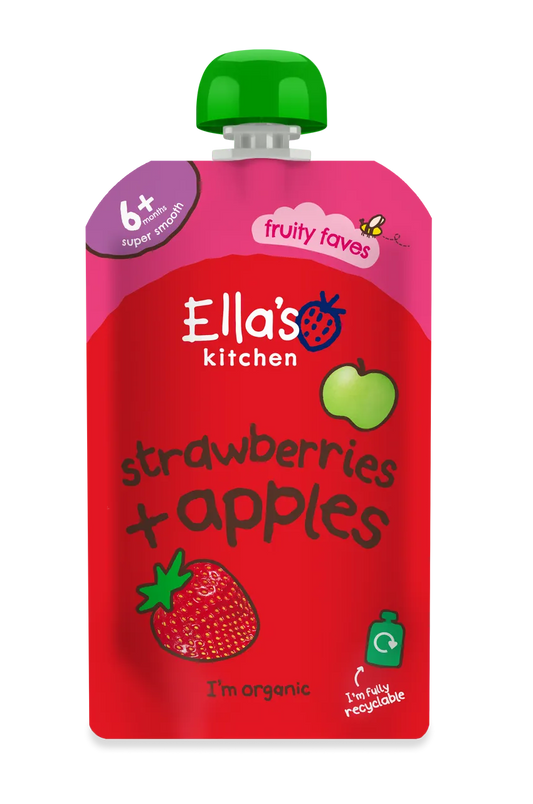 Ella's Kitchen - Stage 1 - Strawberries + Apples*
