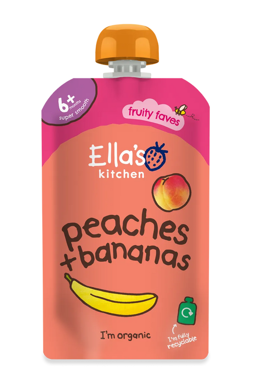 Ella's Kitchen - Stage 1 - Peaches + Bananas*