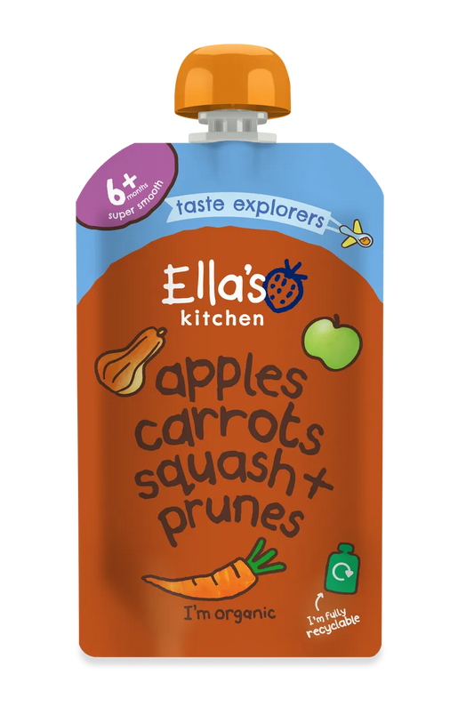 Ella's Kitchen - Stage 1 - Butternut Squash, Carrots, Apples & Prunes*