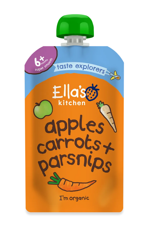 Ella's Kitchen - Stage 1 - Carrots, Apples + Parsnips*