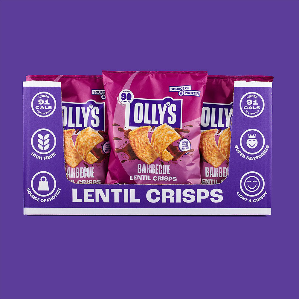 bbq lentil crisps