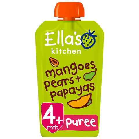 Ella's Kitchen - Stage 1 - Mangoes, Pears + Papayas