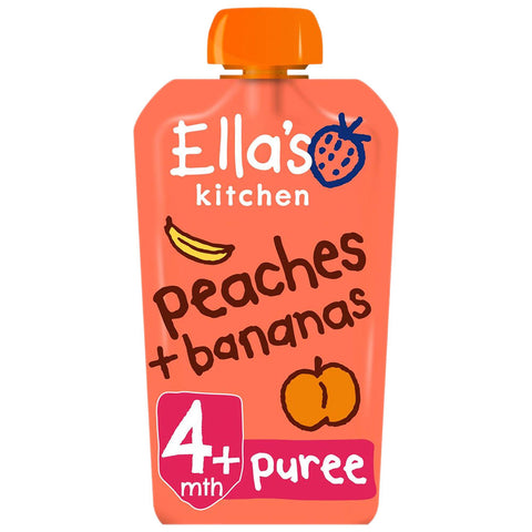 Ella's Kitchen - Stage 1 - Peaches + Bananas