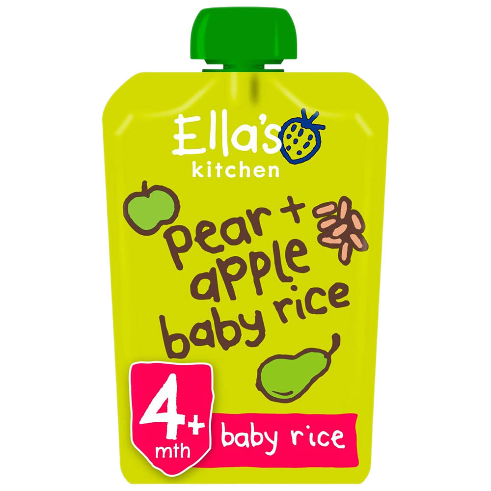 Ella's Kitchen - Baby Rice - Pears + Apples