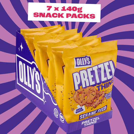 Olly's - Sesame Seed Pretzel 7x140g