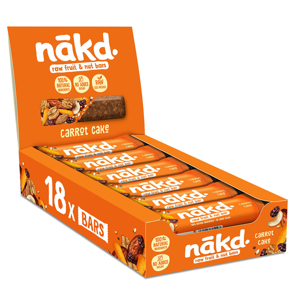NAKD Carrot Cake 18 bars