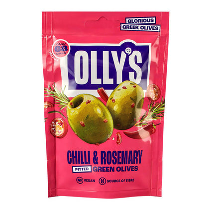 Olly's Olives - Chilli & Rosemary 12x50g