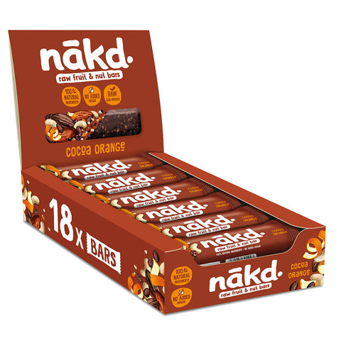 NAKD Cocoa Orange 18 bars
