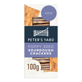 Peter's Yard- Poppy Seed Sourdough Crackers