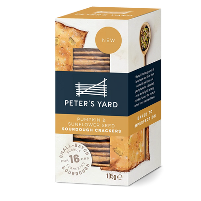 Peter's Yard - Pumpkin & Sunflower Seed Cracker NEW!