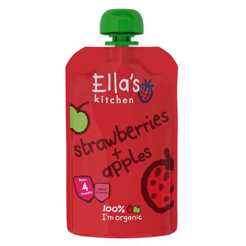 Ella's Kitchen - Stage 1 - Strawberries + Apples