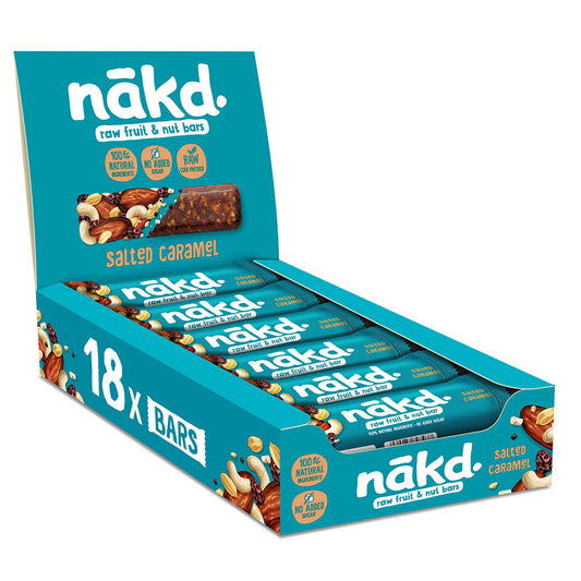 NAKD Salted Caramel 18 bars