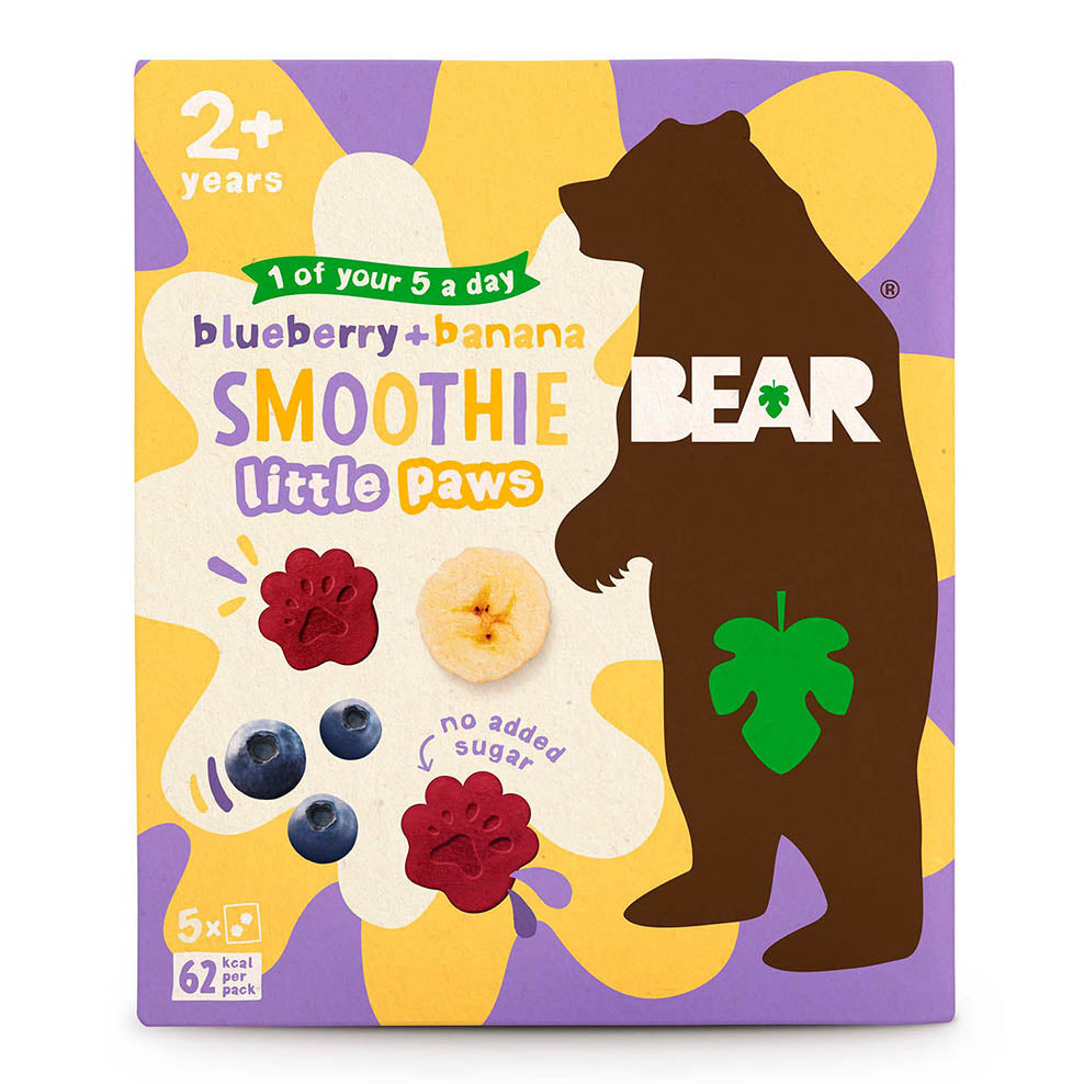BEAR Smoothie - Blueberry + Banana Paws