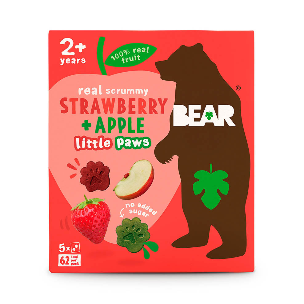 BEAR Strawberry & Apple Paws