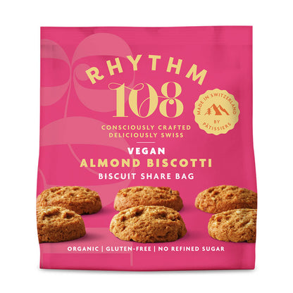 Rhythm 108 Almond Biscotti Biscuits Pack of 8
